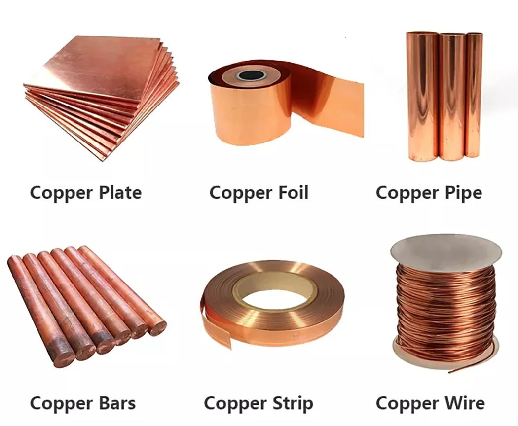 Copper Pipes Seamless Copper Tube Tube C70600 C71500 C12200 Alloy Copper Nickel Tube